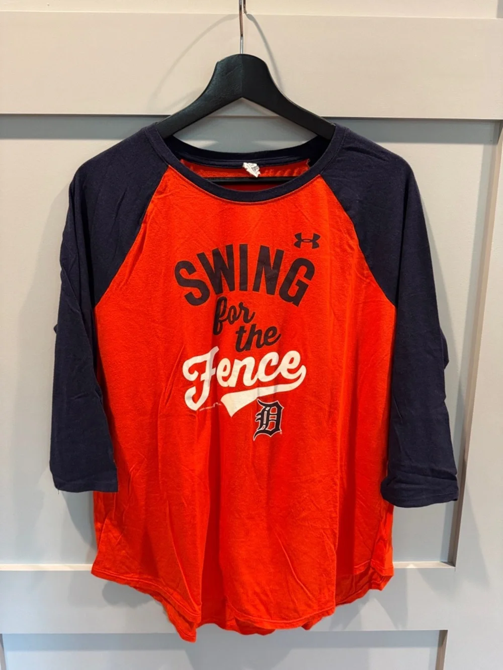 Under Armour Detroit Tigers Orange and Navy 